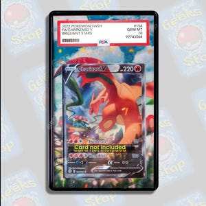 Charizard V Alt Art PSA BGS | Display Case Extended Art for Pokemon Card