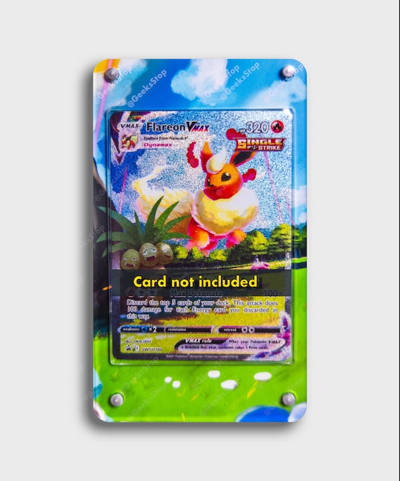 Flareon VMAX Alternate Art Promo | Extended Art Display Case for Pokemon Card - Etsy Sweden Flareon VMAX Alternate Art Promo | Extended Art Display Case for Pokemon Card - Etsy Sweden