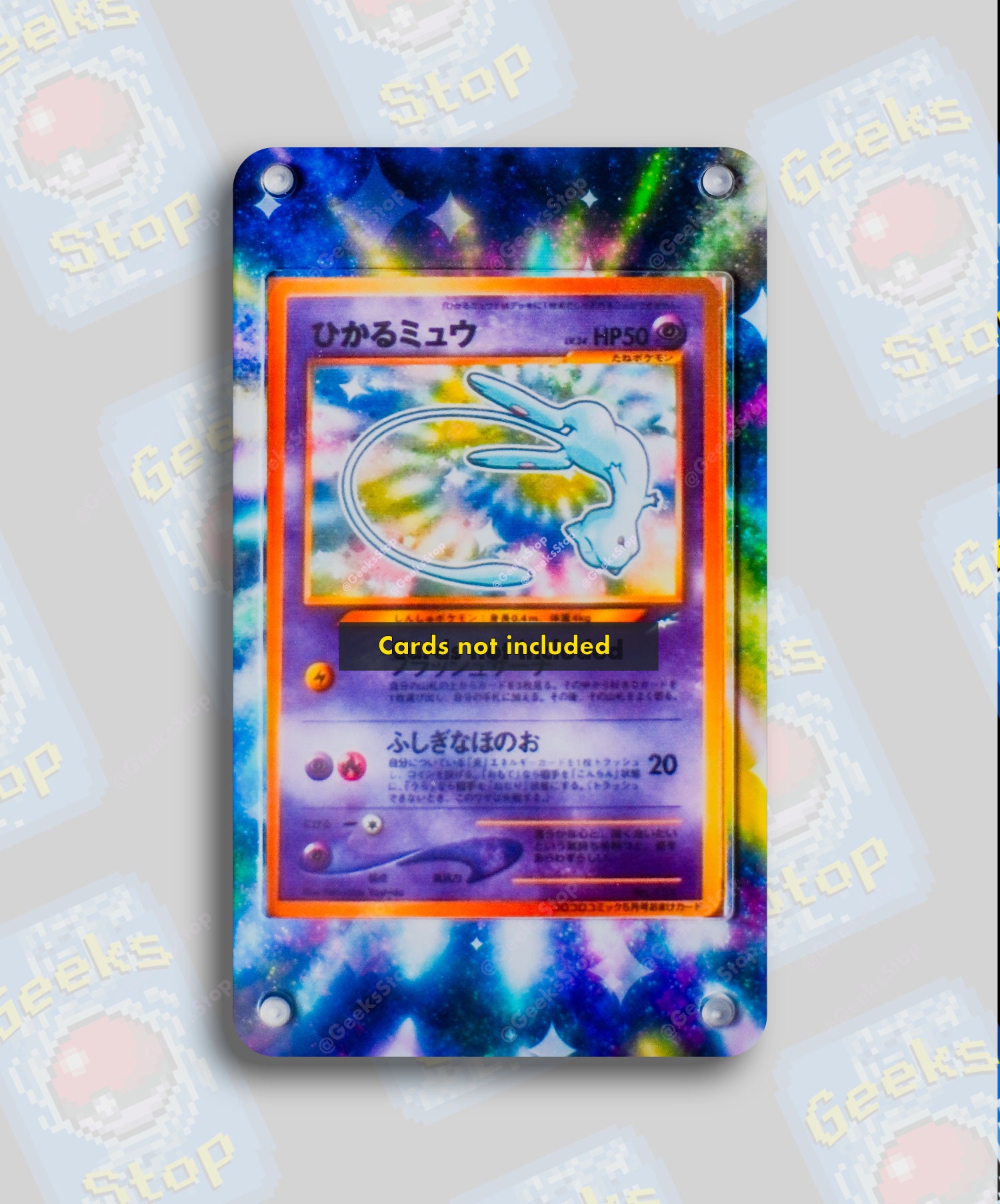 Shining Mew Corocoro | Extended Art Display Case for Pokemon Card
