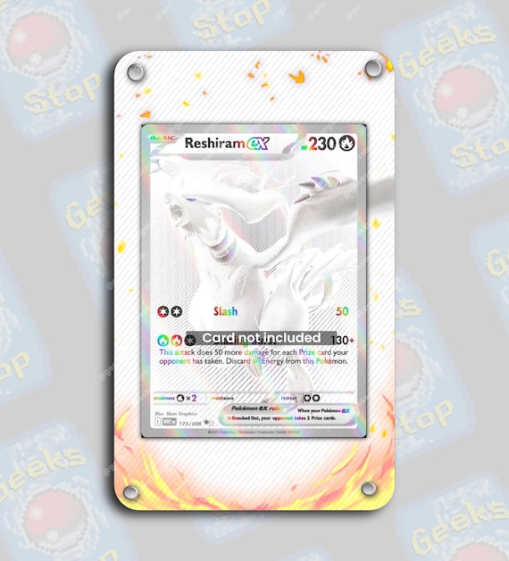 レシラム ex BWR | ポケモンカード用拡張アートディスプレイケース