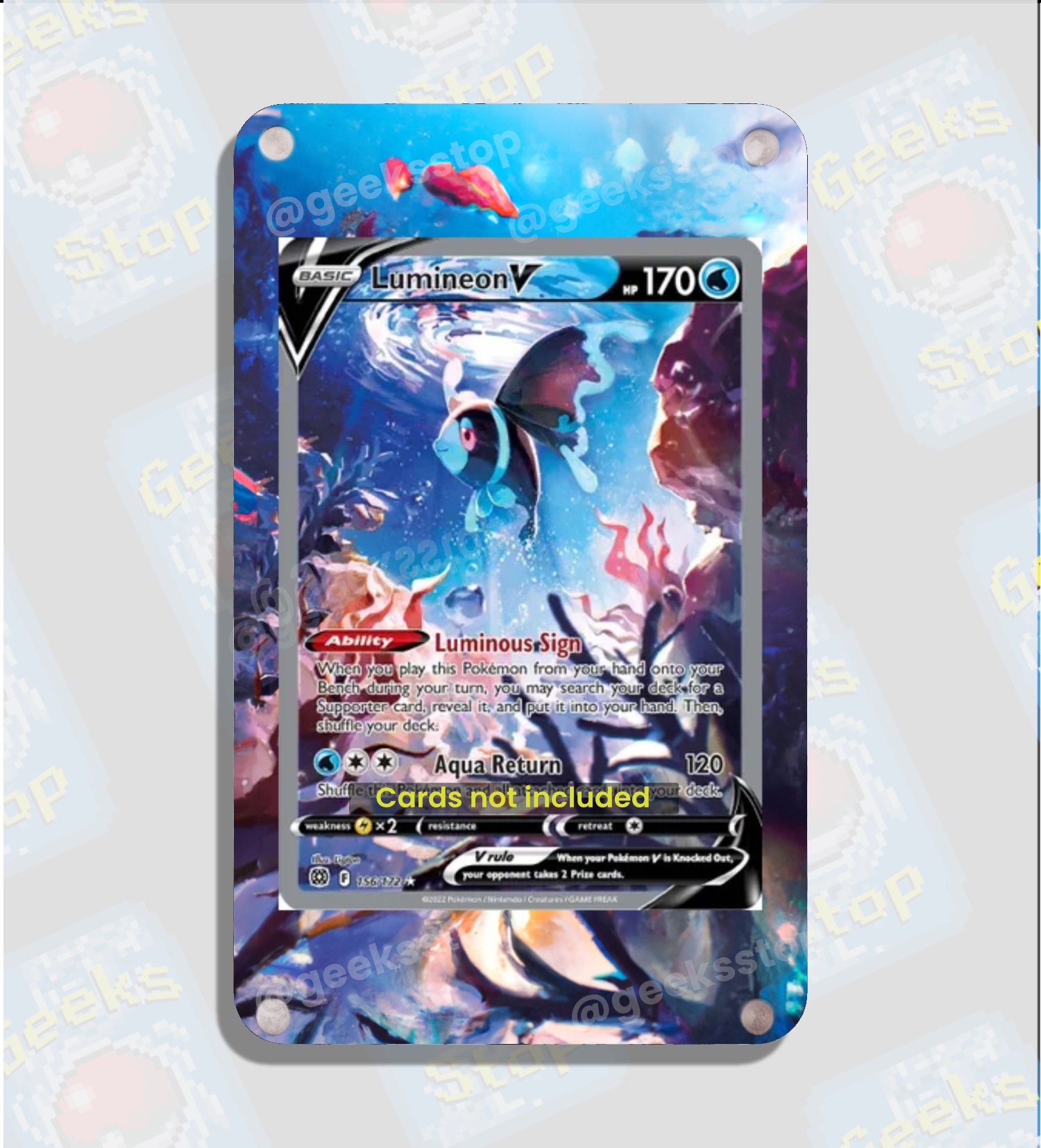 ルミネオン V | ポケモンカード用拡張アートディスプレイケース