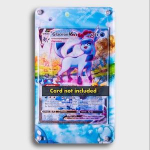 Art alternatif Glaceon VMAX | Grande vitrine artistique pour carte Pokémon
