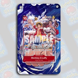 Luffy Dallas 2025 Promo | Extended Art Display Case for Graded OPTCG