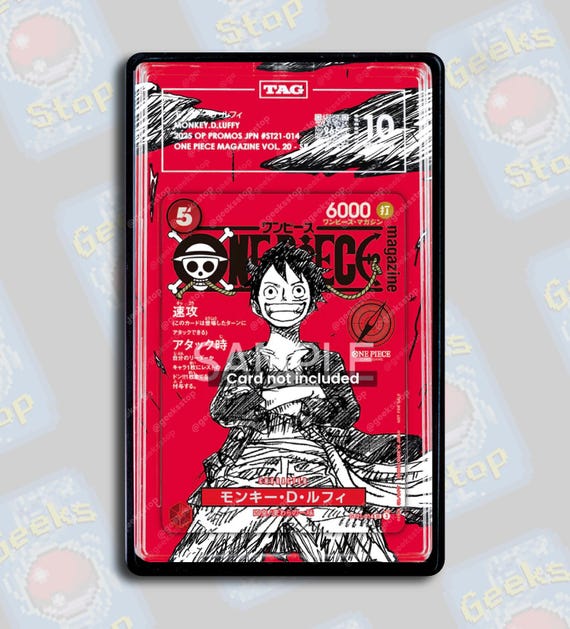 Luffy Magazine Vol. 20 Promo PSA TAG Beckett | Extended Art