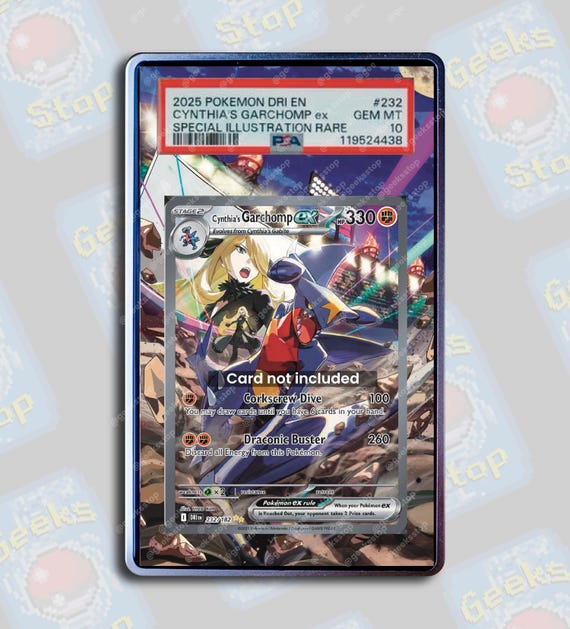 garchomp ex pokemon card value Buy Cynthia's SAR PSA TAG Beckett | Extended Art Display Case for Graded Online in India Colorless Sonic Dive Discard 2 Energy from this Pokémon Mega Garchomp EX #XY168 Prices