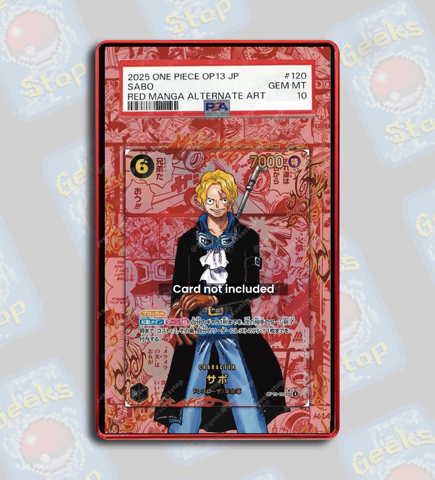 Sabo Manga Card - Etsy