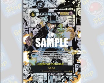Sabo Manga OP04 / Vetrina espositiva estesa per OPTCG