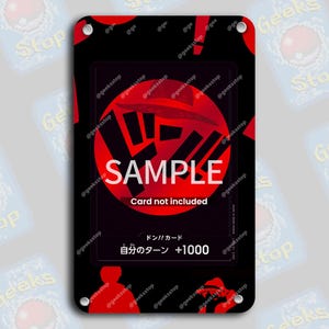 Straw Hat Don Card | Extended Art Display Case for OPTCG