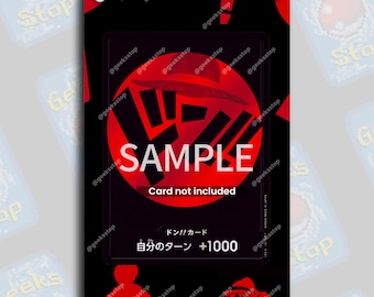 Straw Hat Don Card | Extended Art Display Case for OPTCG
