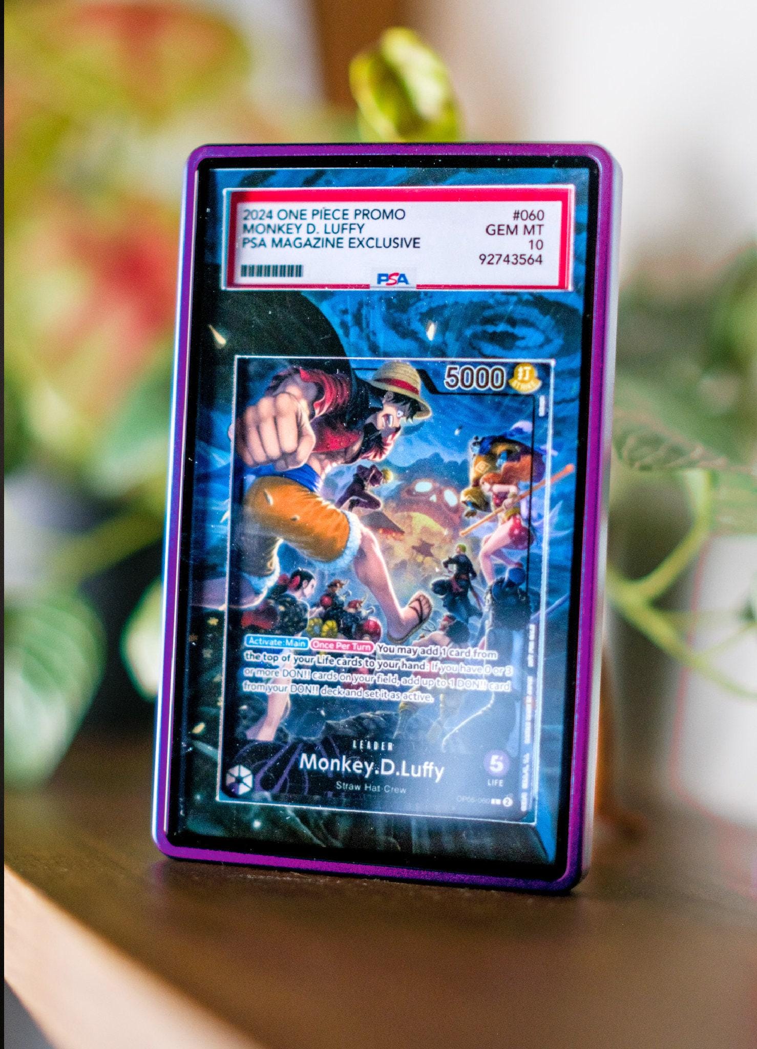 モンキー・D・ルフィ PSAマガジンプロモ | グレード付きOPTCG用拡張