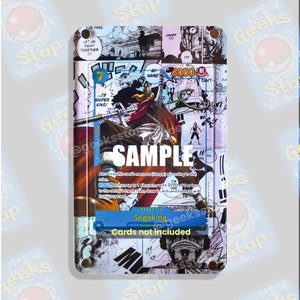 Manga Sogeking | Vitrine d'exposition étendue pour OPTCG