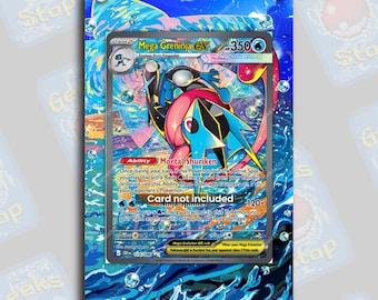 Mega Greninja ex SAR 116 | Extended Art Display Case for Pokemon Card