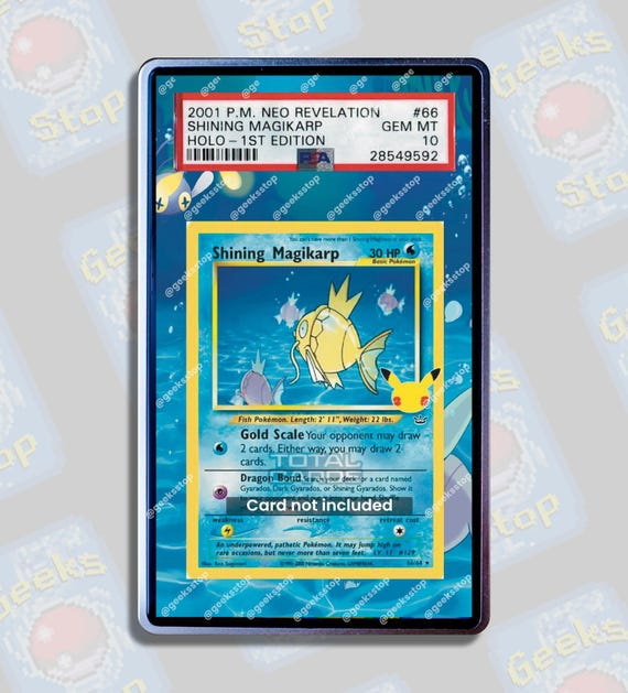 shiny magikarp pokemon card Shining Magikarp 66/64 main image 0