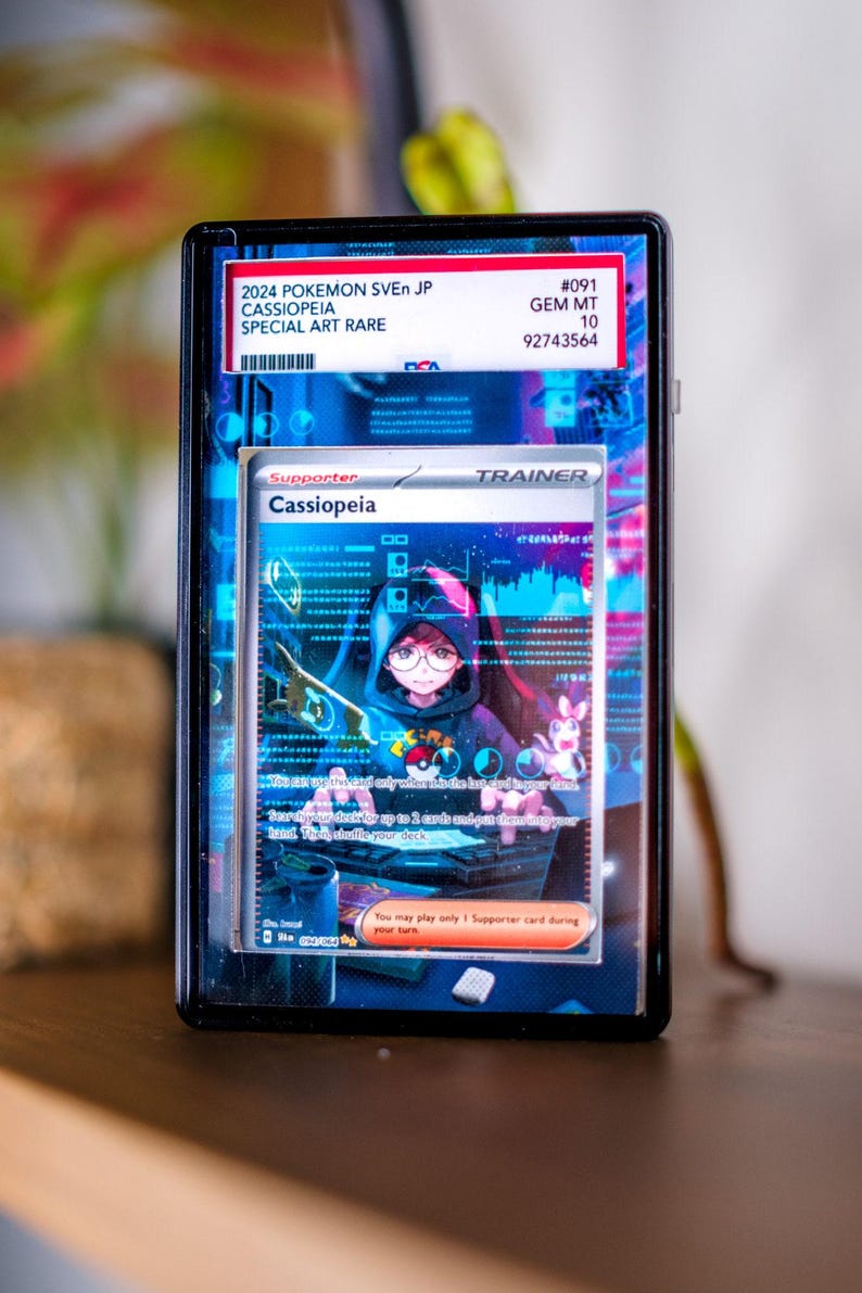 Cassiopeia SAR PSA 10 BGS Display Case Extended Art for Pokemon Card