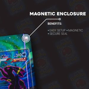 Pikachu ETB Promo PSA Beckett CGC | Extended Art Display Case for Pokemon Card image 4