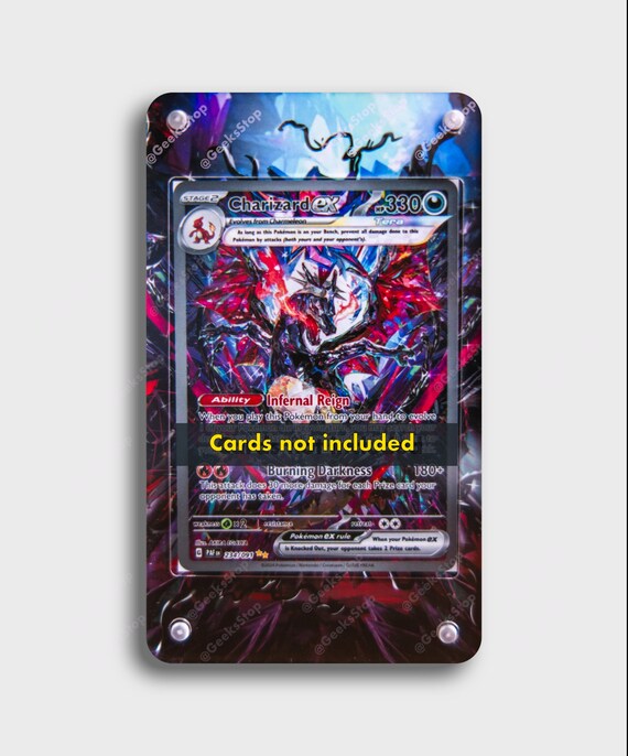 charizard ex pokemon card price Pokémon TCG Charizard EX 161 Scarlet & Violet Promo Card NM – True  Believers Gaming and Collectibles