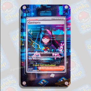 Cassiopée RAS | Grande vitrine artistique pour carte Pokémon