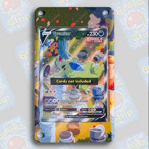 Illustration alternative du Tyranitar V | Grande vitrine artistique pour carte Pokémon