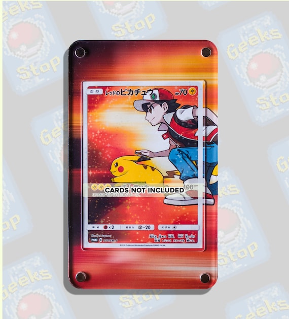 Red's Pikachu Promo 270/SM-P | Extended Art Display Case for