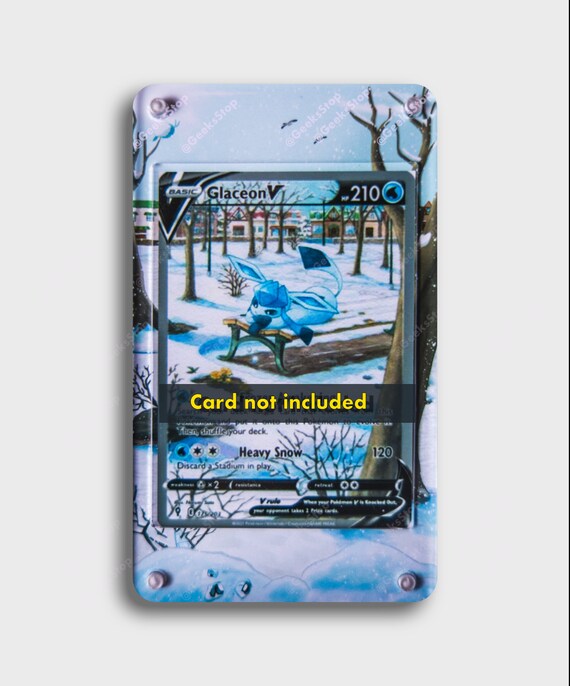 Buy Glaceon V Alternate Art | Extended Art Display Case for Pokemon Card  Online in India - Etsy