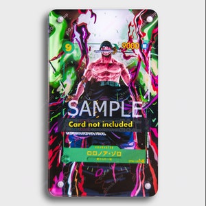 Roronoa Zoro Alt Art OP06-118 | Große Kunst Vitrine für OPTCG