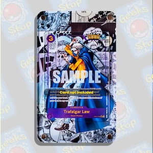 Manga de Trafalgar Law OP05 | Vitrine d'exposition étendue pour OPTCG