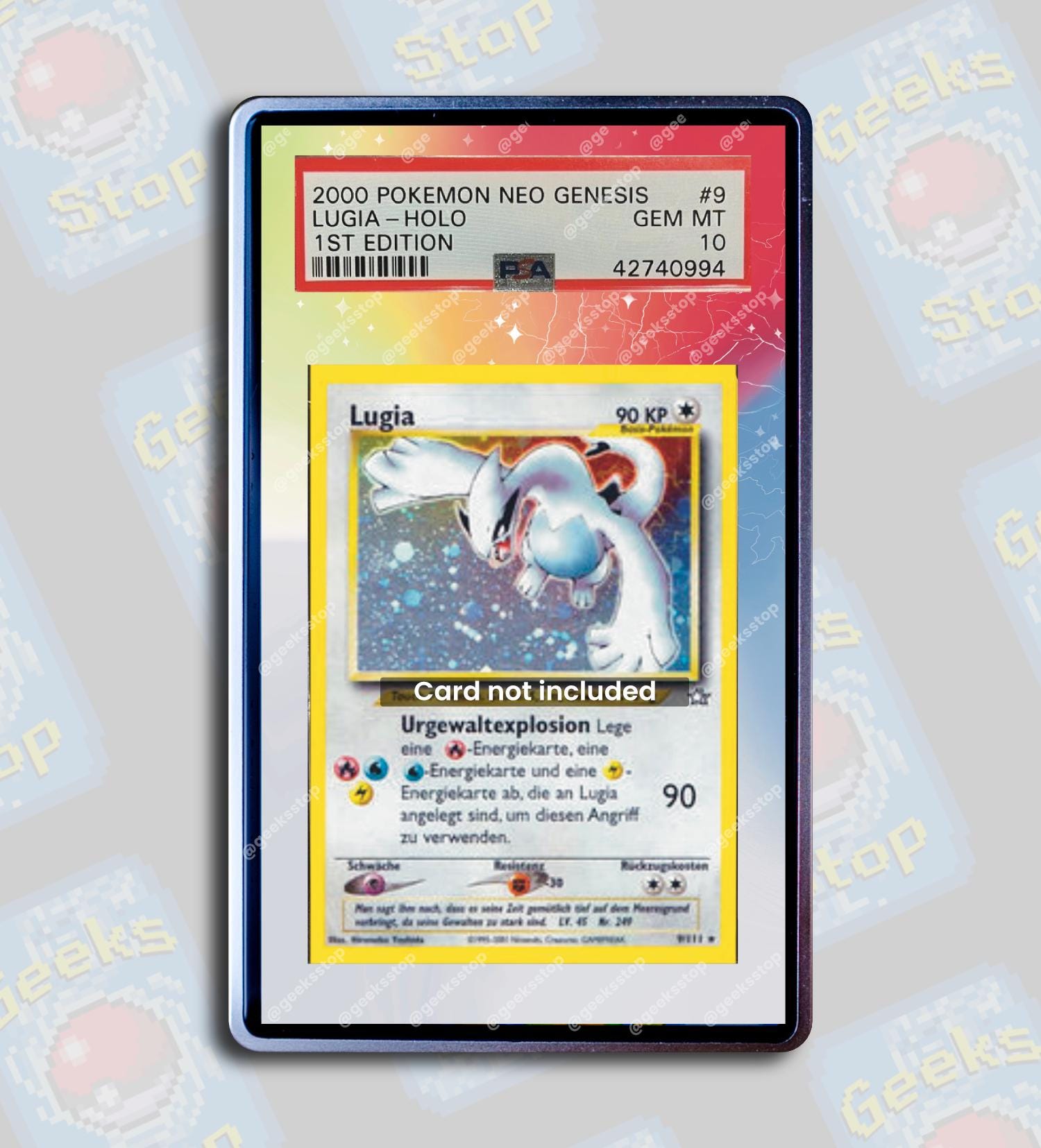 ルギア ネオジェネシス PSA CGC ベケット | ポケモンカード用拡張 