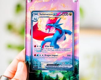 ボーマンダex SAR | ポケモンカード用ディスプレイケース拡張アート