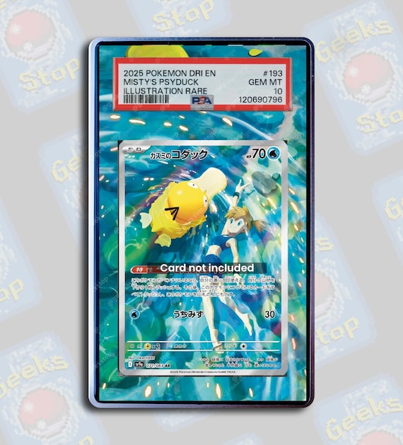 psyduck graded card PSA 10 Psyduck AR 199/193 MEGA Dream ex M2a Pokemon Card Japanese 2025 JP