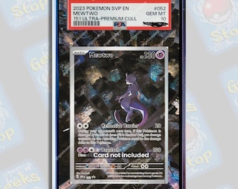 Mewtwo ex 151 AR Promo Card Display Case
