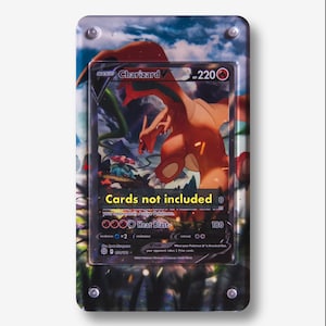 D'autres oeuvres d'art de Charizard V | Grande vitrine artistique pour carte Pokémon