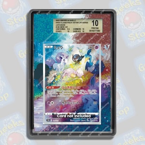 Mew Galarian Gallery PSA CGC Beckett | Extended Art Display Case for Pokemon Crown Zenith and VSTAR Universe Card