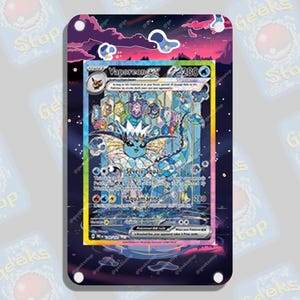 Aquana ex SAR | Große Kunst Vitrine für Pokemon Karte