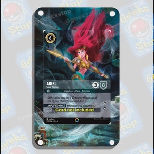 Ariel Sonic Warrior Enchanted | Extended Art Display Case for Lorcana