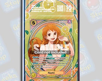 Nami SP EB03 PSA Tag Beckett | Extended Art Display Case for Graded OPTCG