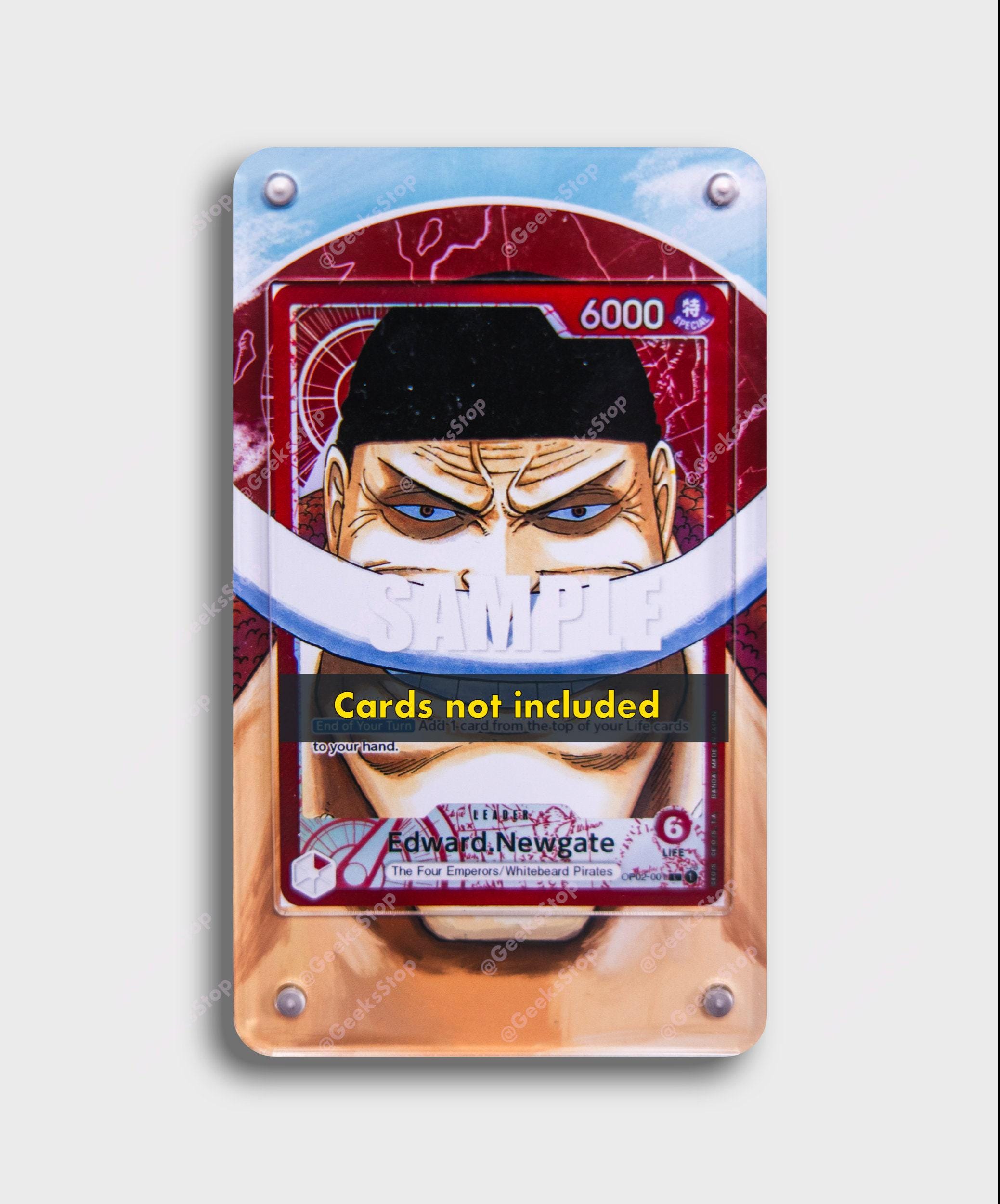 Edward Newgate Alt Art | Extended Art Display Case for OPTCG - Etsy
