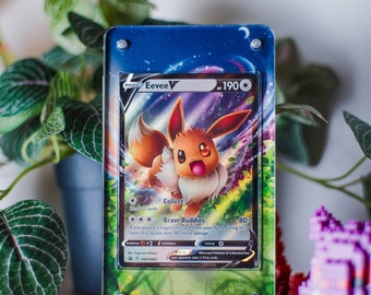 Eevee V Promo | Extended Art Display Case for Pokemon Card - Etsy Eevee V Promo | Extended Art Display Case for Pokemon Card - Etsy