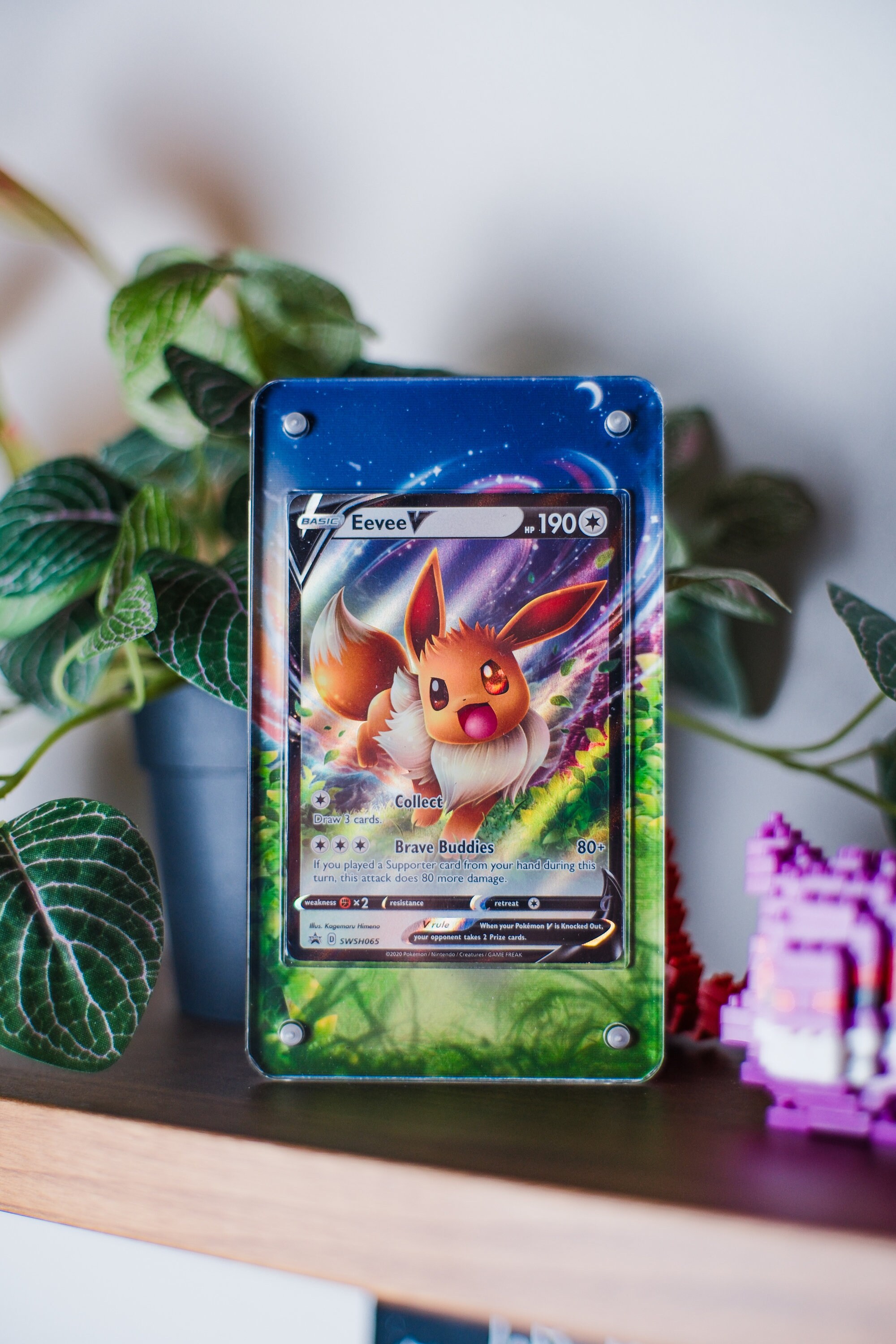 イーブイV プロモ | ポケモンカード用拡張アートディスプレイ