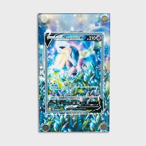 Rapidash V | Grande vitrine artistique pour carte Pokémon