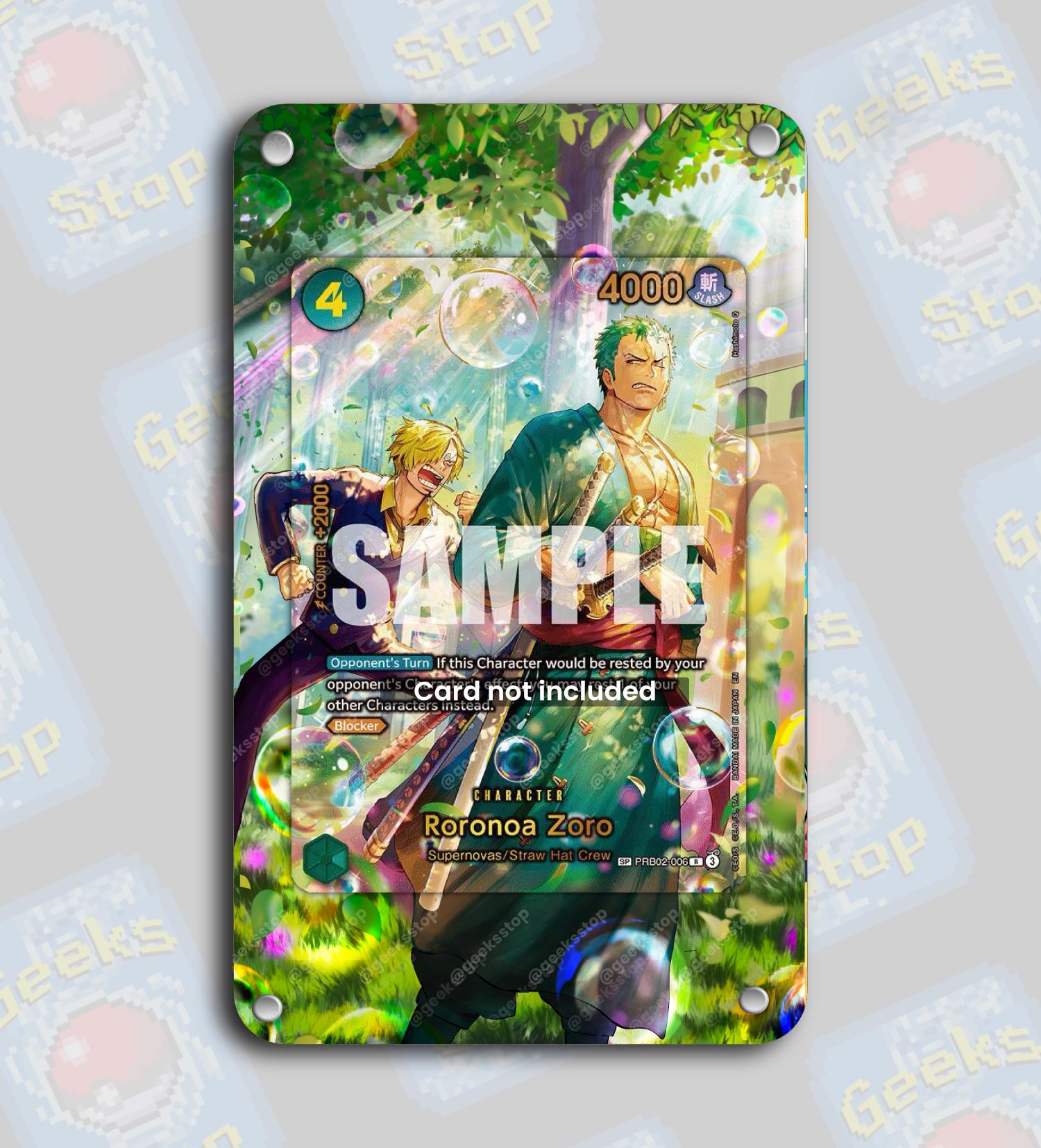 Zoro SP OP14 | Extended Art Display Case for OPTCG - Etsy Israel