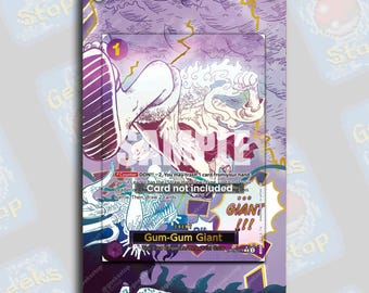 Gum-gum Giant Alt Art PRB-02 | Extended Art Display Case for OPTCG