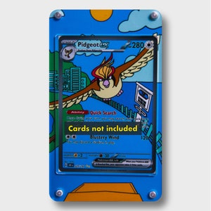 Pidgeot ex | Grande vitrine artistique pour carte Pokémon