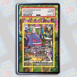 Gengar TG06 PSA CGC Beckett | Große Kunst Vitrine für Graded Pokemon Karte
