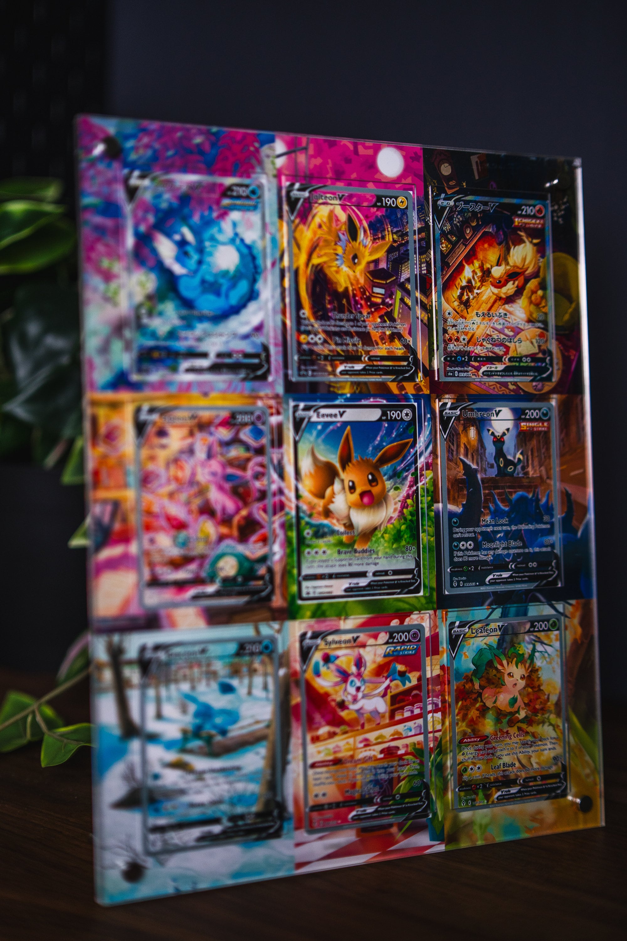 イーブイ進化V | ポケモンカード用拡張アートディスプレイケース