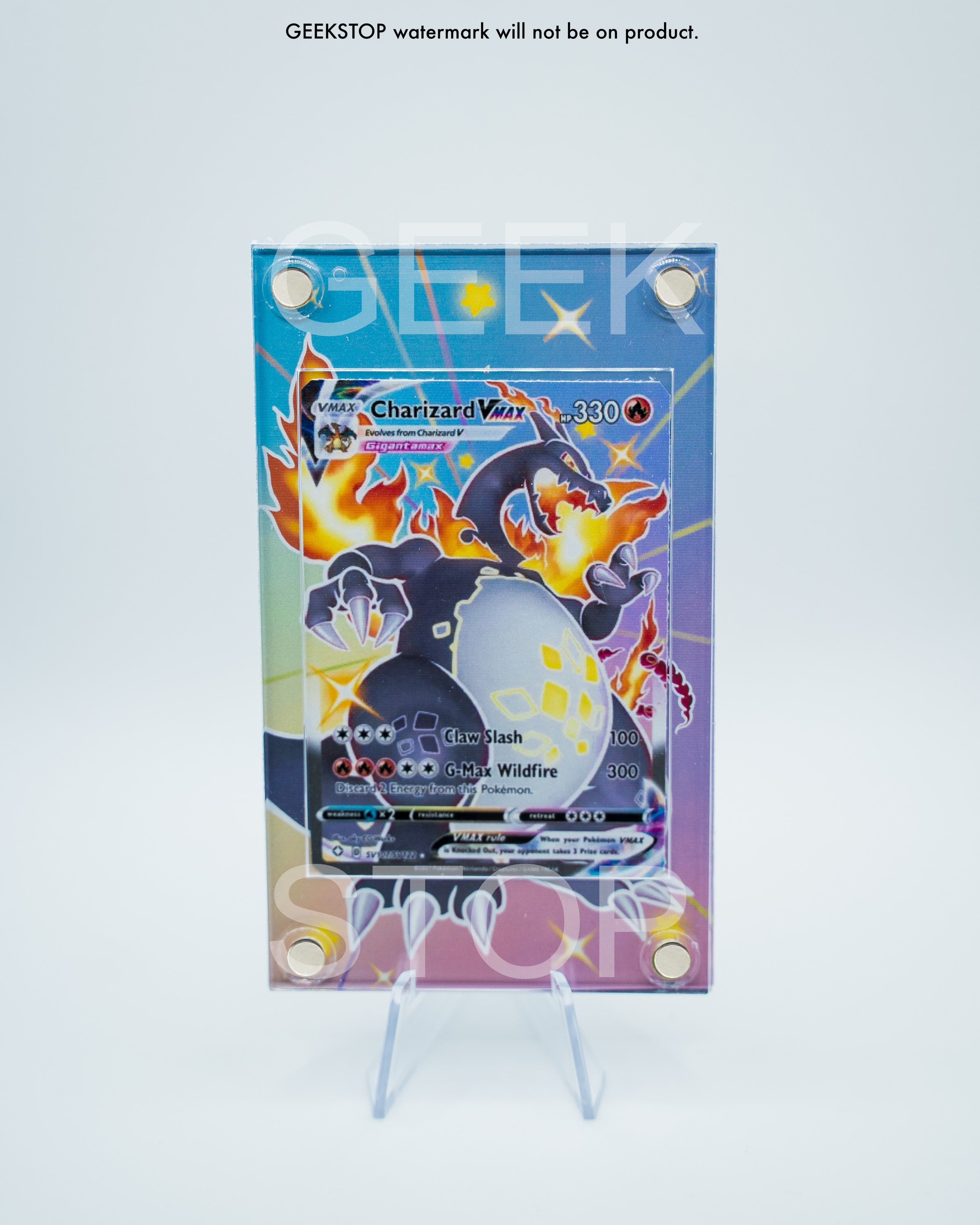 Carte Pokémon Dracaufeu 079/073 Shiny V Epée et Bouclier