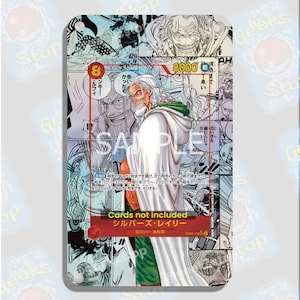 Silber Rayschloß Manga OP08 | Große Kunst Vitrine für OPTCG