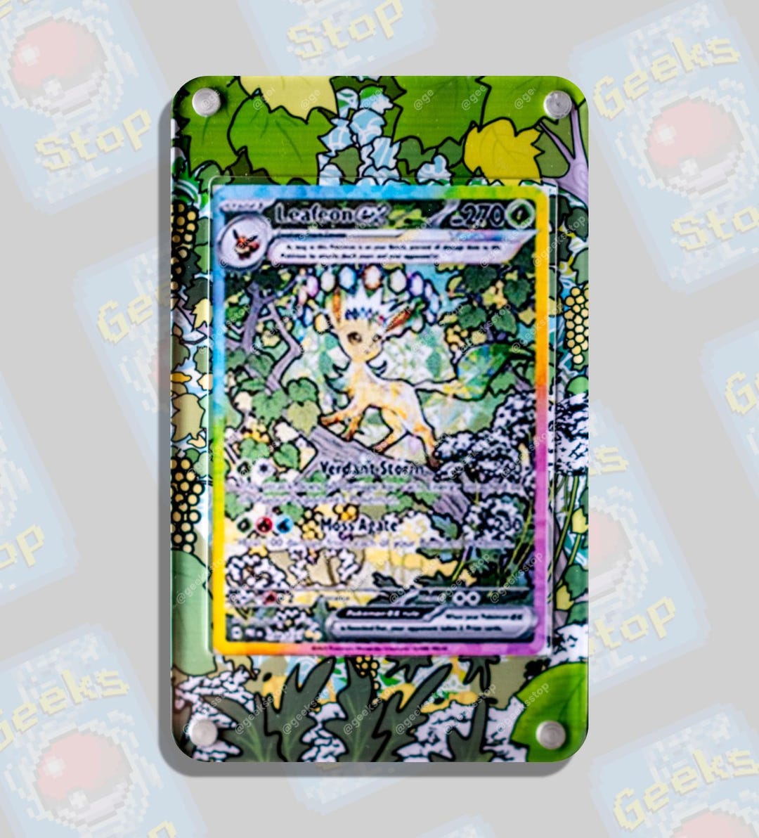 ナ*ョ様 極美品リーフィアex SARおまけ付き リーフィア ex SAR | ポケモンカード用拡張アートディスプレイケース