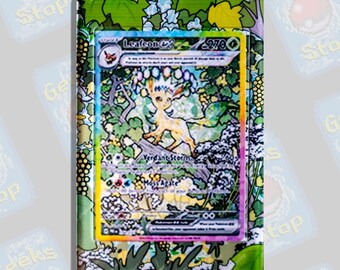 リーフィア ex SAR | ポケモンカード用拡張アートディスプレイケース