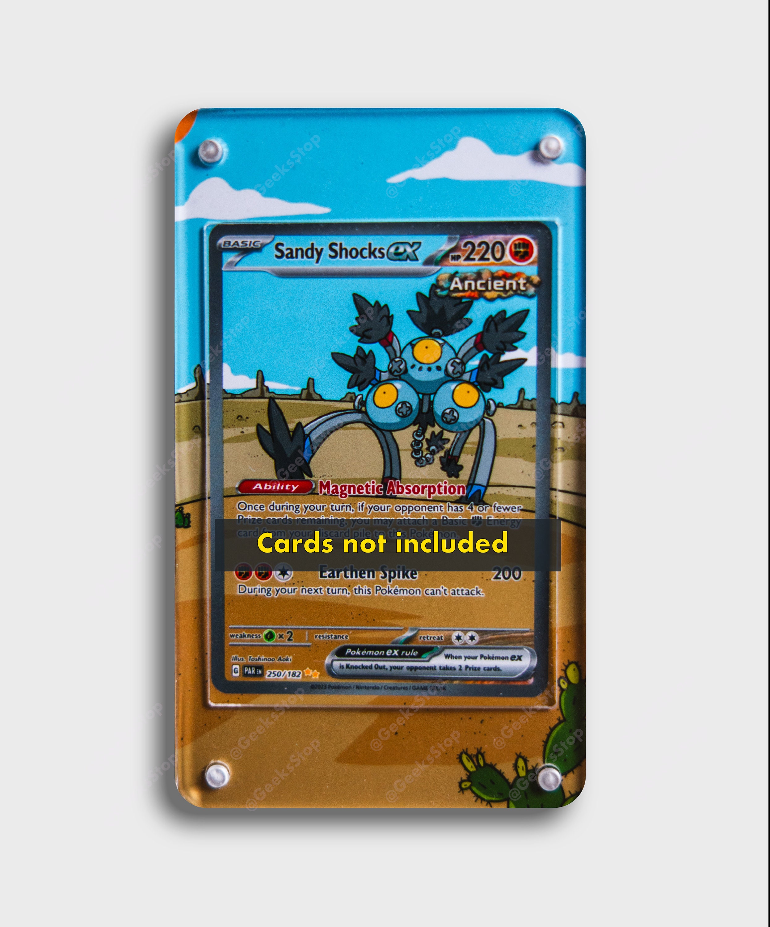 Sandy Shocks Ex Special Illustration | Extended Art Display Case for Pokemon  Card - Etsy