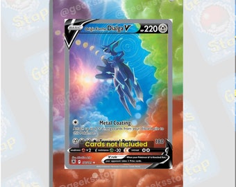 Dialga V Alternate Art | Extended Art Display Case for Pokemon Card